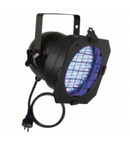 LED Par 56 Short Black DMX int.fuse/groot filter